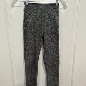 Beyond Yoga x Pure Barre Spacedye High Waist Midi Leggings | Gray | Small